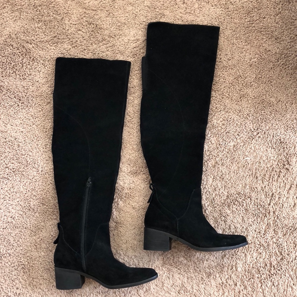 Steve Madden suede over the knee boots